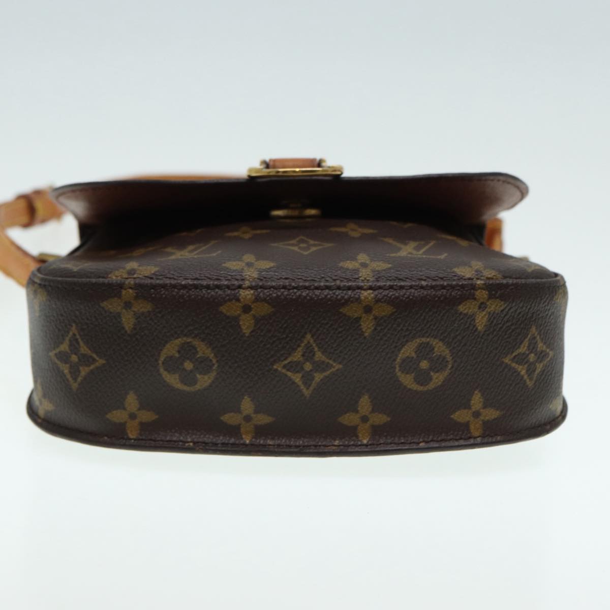 LOUIS VUITTON Monogram Saint Cloud MM Shoulder Bag M51243 LV 88396