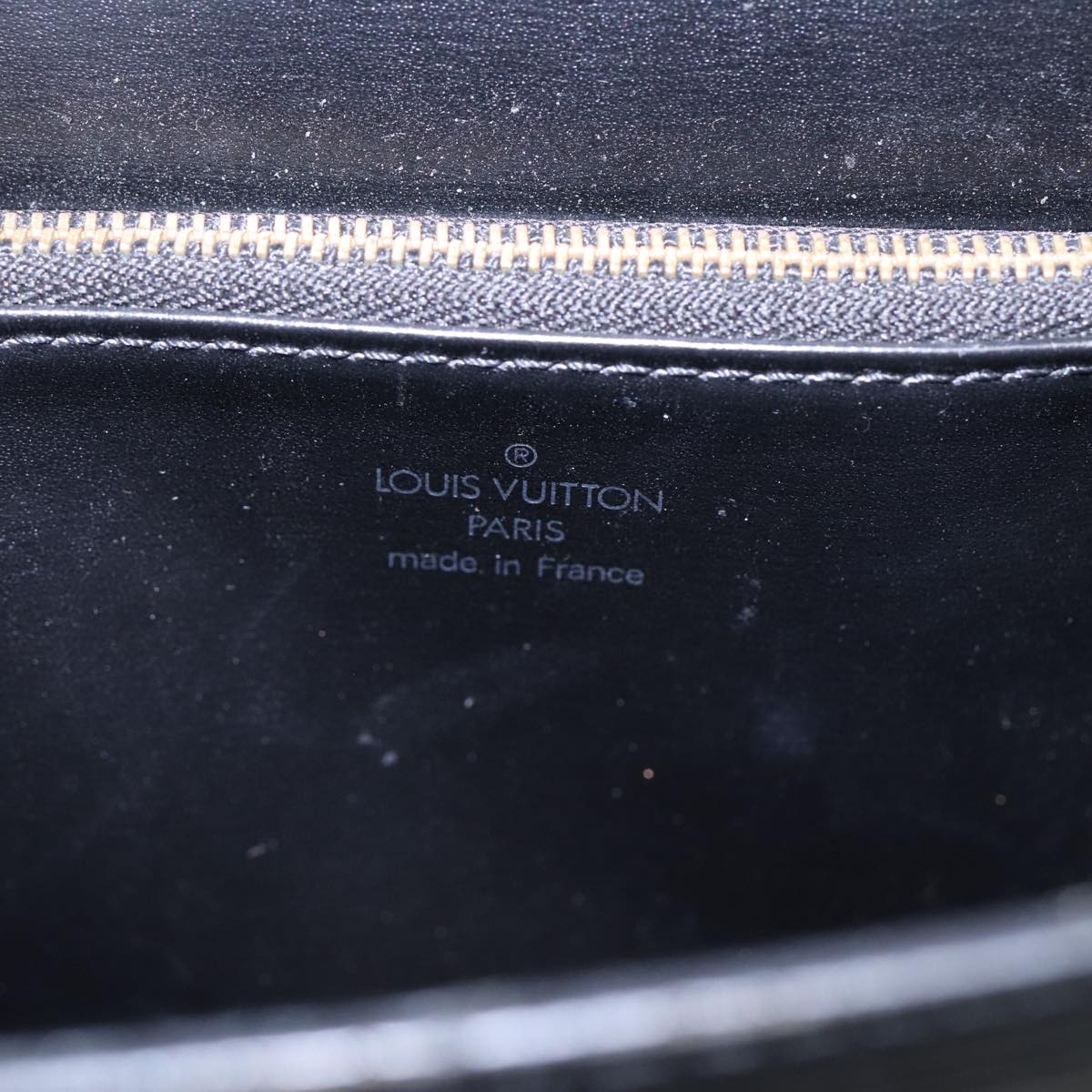 LOUIS VUITTON Epi Malesherbes Hand Bag Black M52372 LV 88398