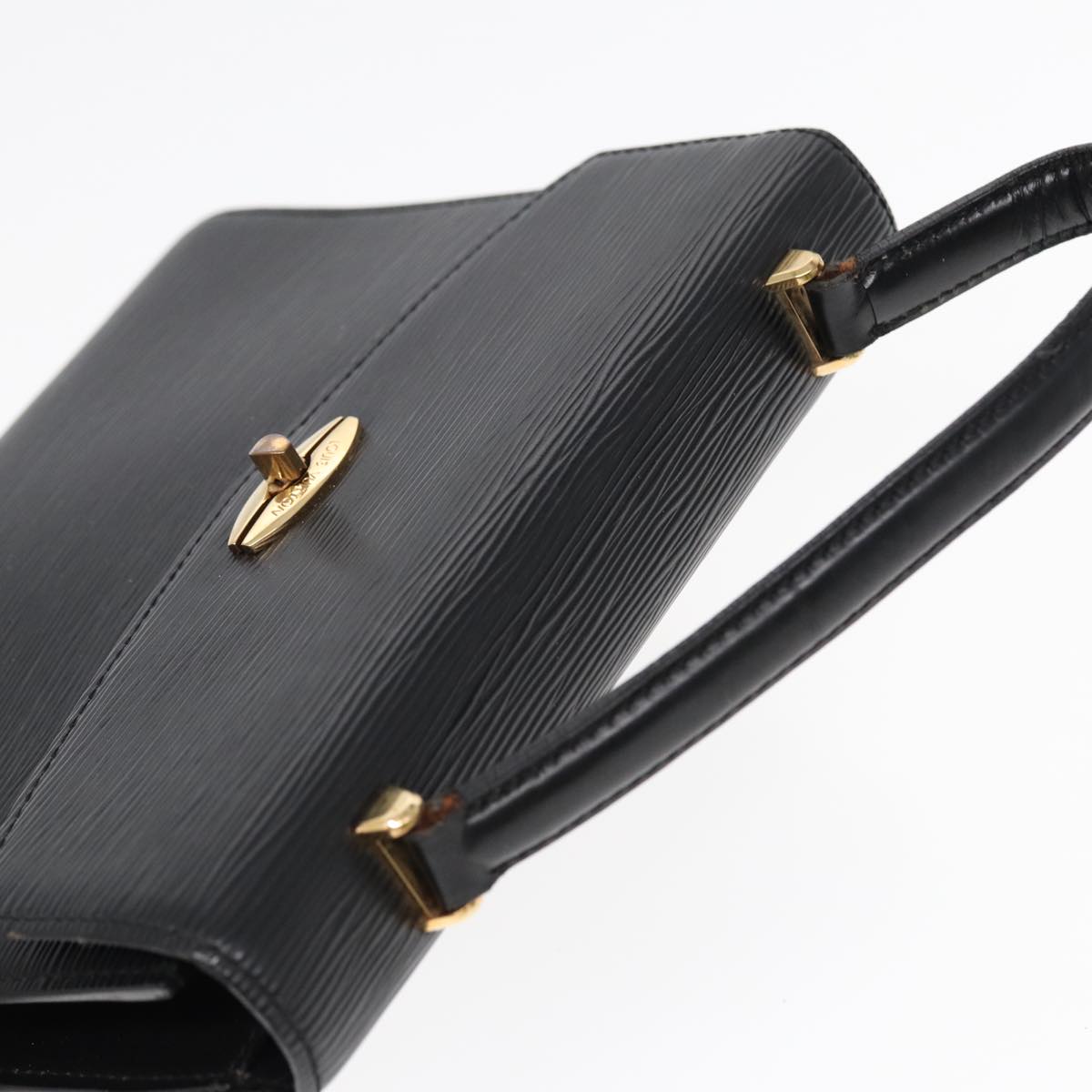 LOUIS VUITTON Epi Malesherbes Hand Bag Black M52372 LV 88398