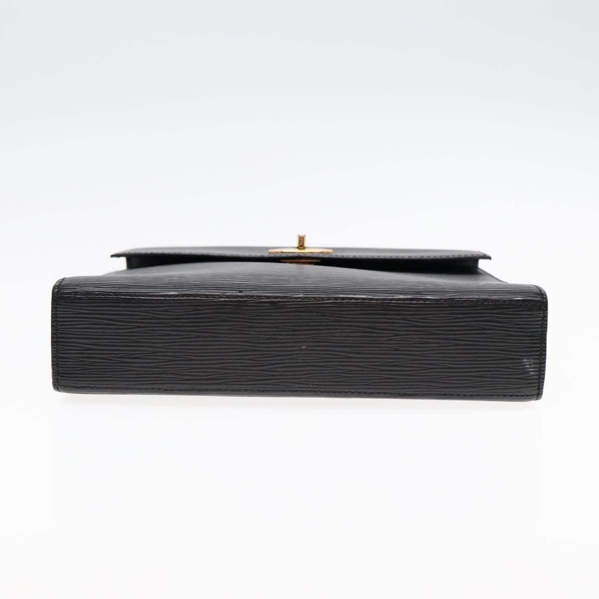 LOUIS VUITTON Epi Malesherbes Hand Bag Black M52372 LV 88398
