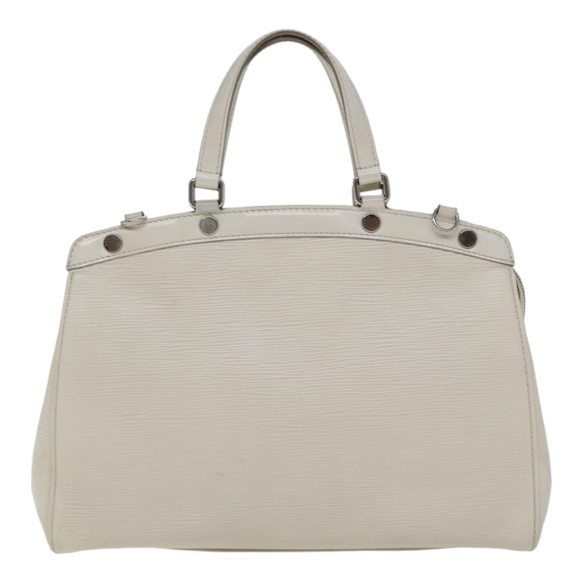 LOUIS VUITTON Epi Blair MM Hand Bag 2way White Yvoire M40330 LV 88431