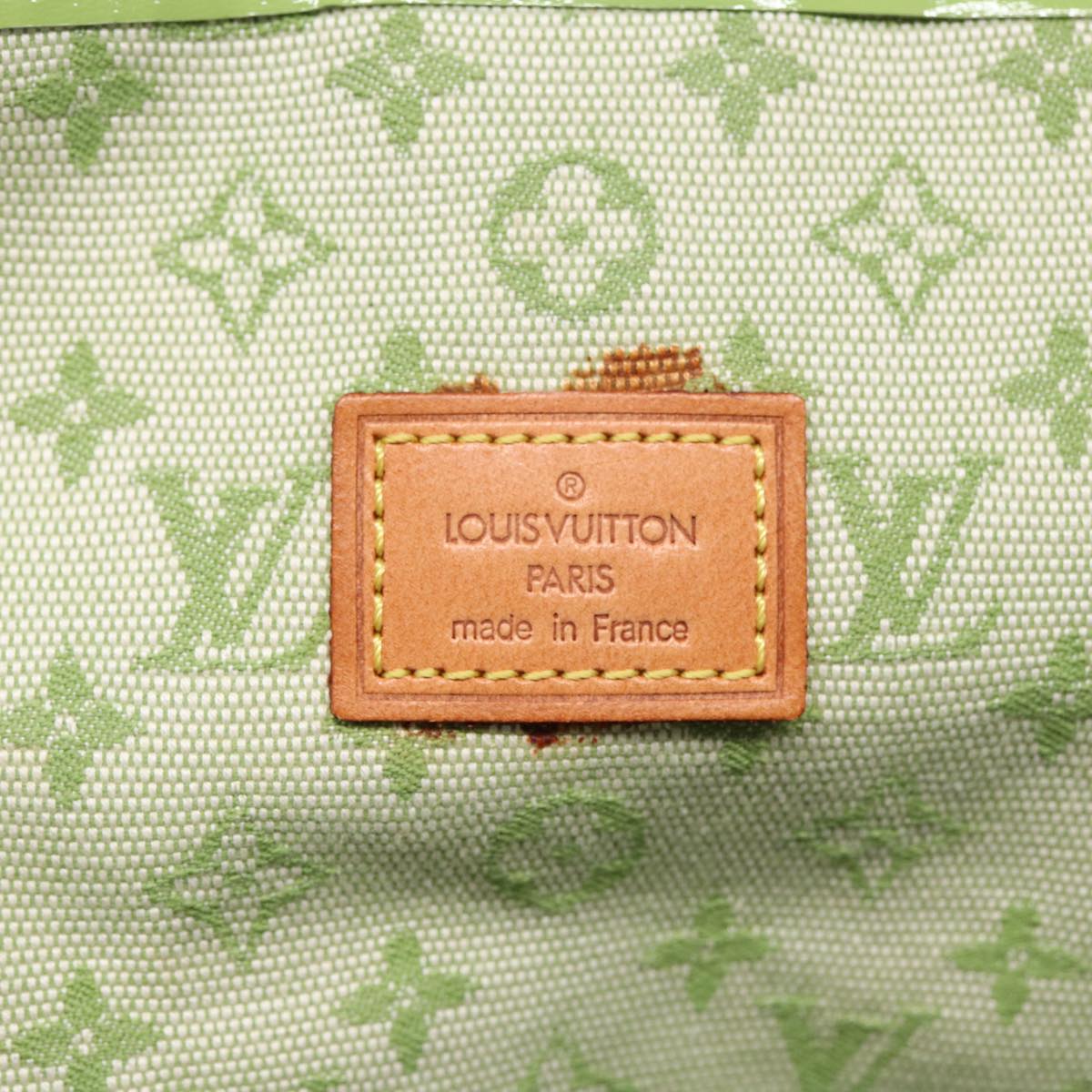 LOUIS VUITTON Monogram Mini Trousse Marie Kate Pouch Green M92935 88437