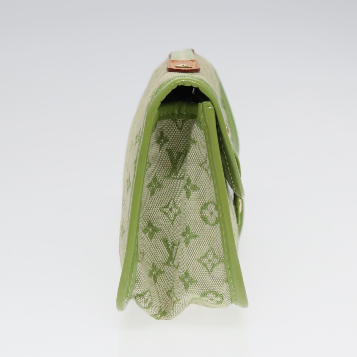 LOUIS VUITTON Monogram Mini Trousse Marie Kate Pouch Green M92935 88437