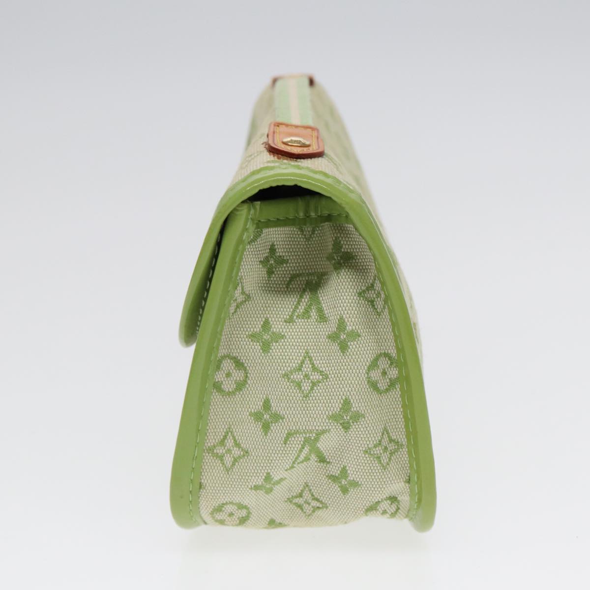 LOUIS VUITTON Monogram Mini Trousse Marie Kate Pouch Green M92935 88437