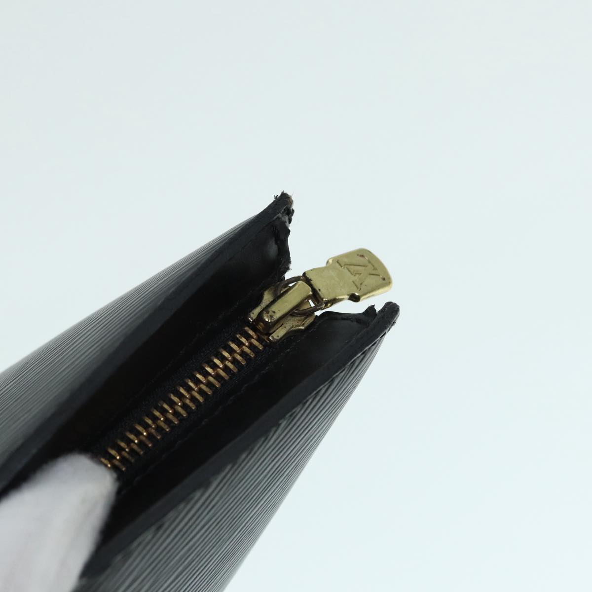 LOUIS VUITTON Epi Saint Jacques Shopping Shoulder Bag Black M52272 LV 88455