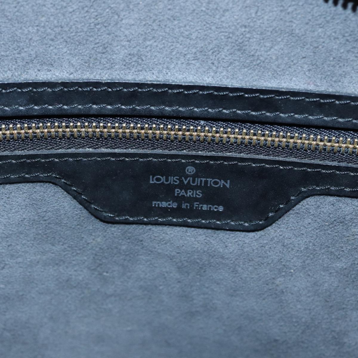 LOUIS VUITTON Epi Saint Jacques Shopping Shoulder Bag Black M52272 LV 88455