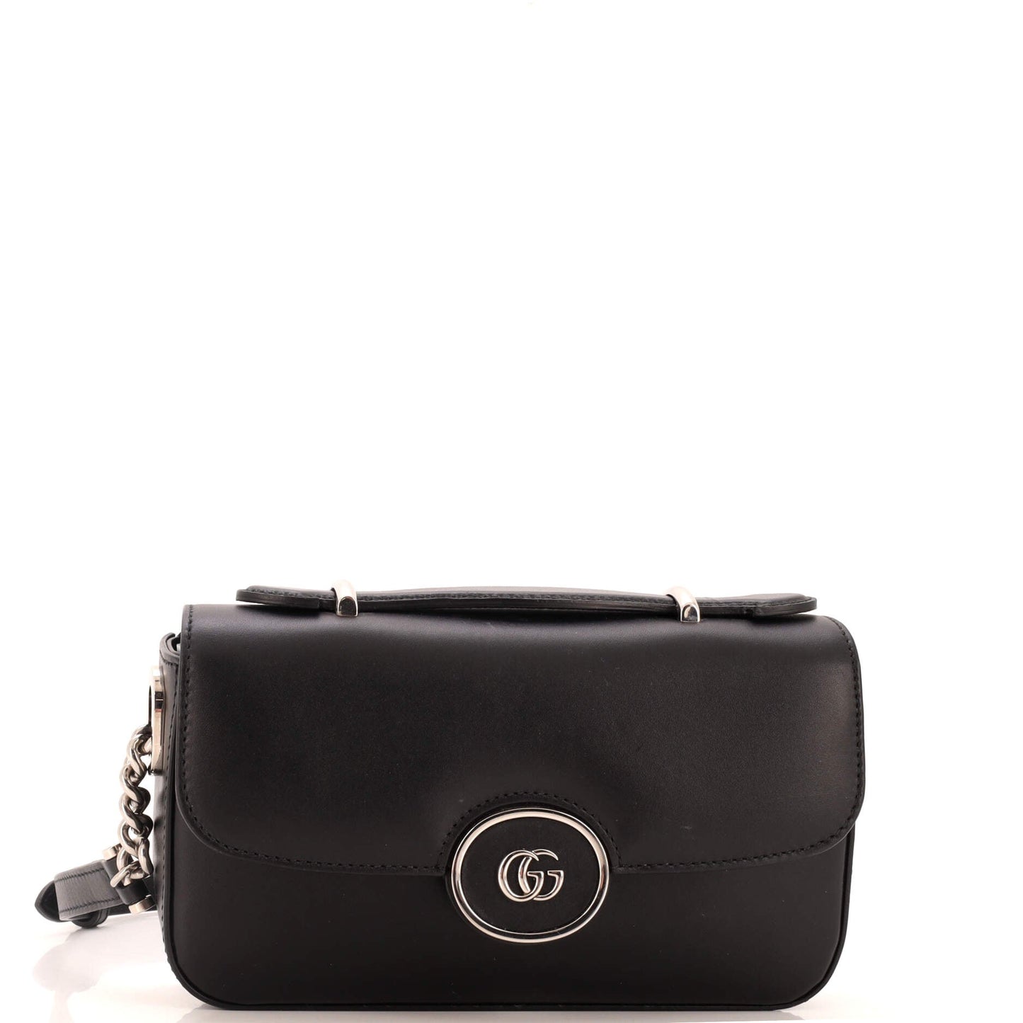 Luxury Gucci Trending 2025 Petite GG Flap Shoulder Bag Leather Small