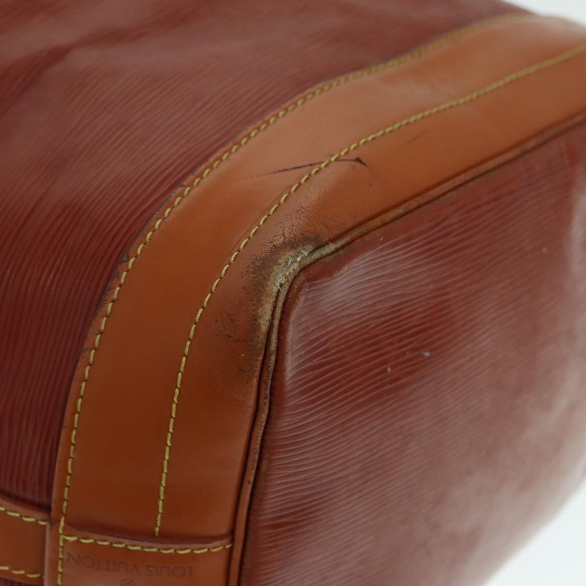 LOUIS VUITTON Epi Noe Shoulder Bag Kenya Brown M44028 LV 88506