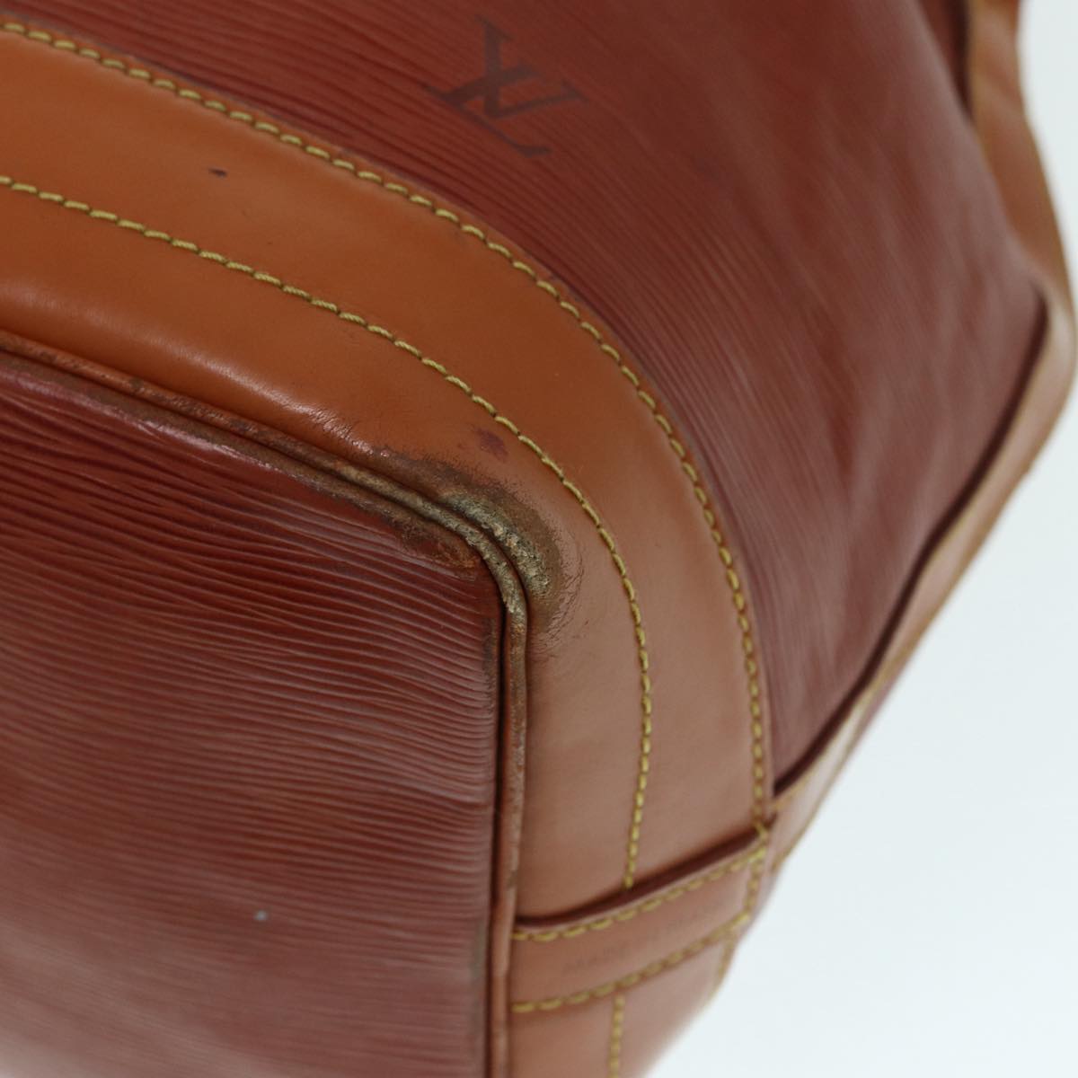 LOUIS VUITTON Epi Noe Shoulder Bag Kenya Brown M44028 LV 88506