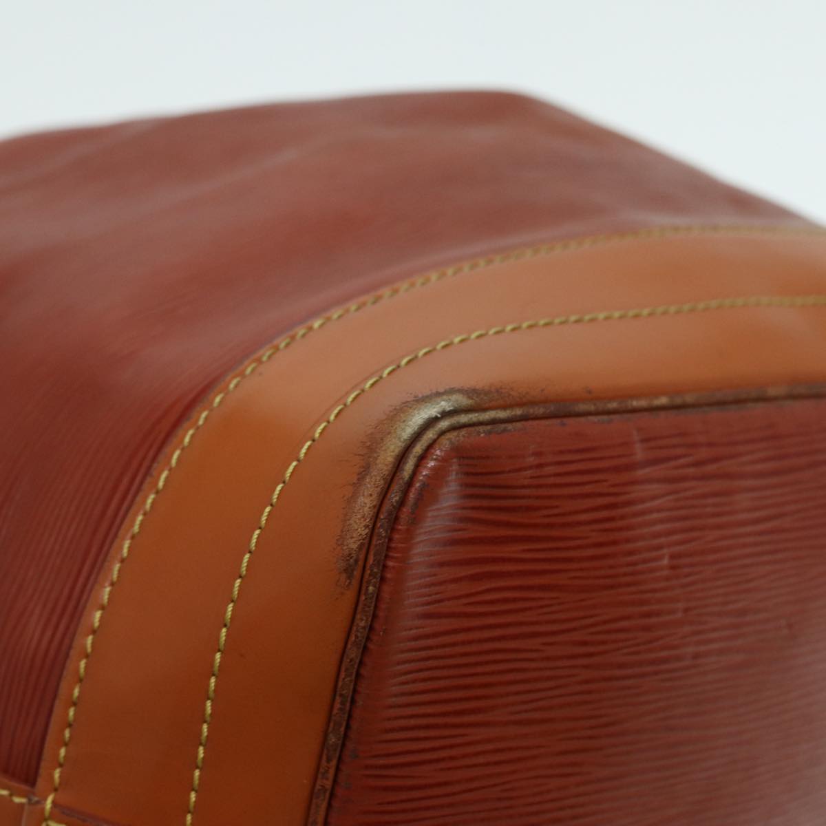 LOUIS VUITTON Epi Noe Shoulder Bag Kenya Brown M44028 LV 88506