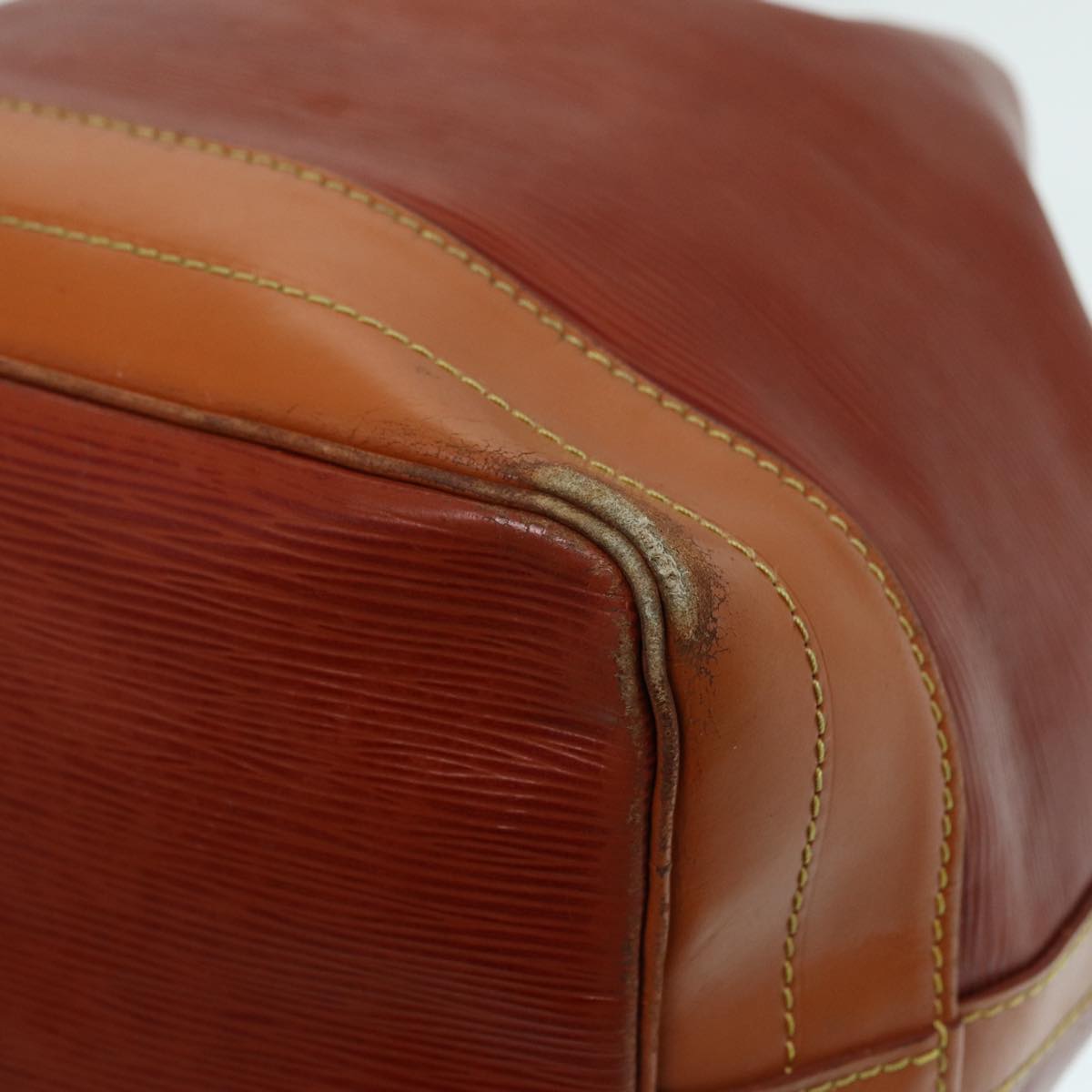 LOUIS VUITTON Epi Noe Shoulder Bag Kenya Brown M44028 LV 88506