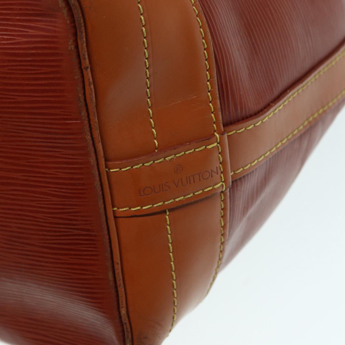 LOUIS VUITTON Epi Noe Shoulder Bag Kenya Brown M44028 LV 88506