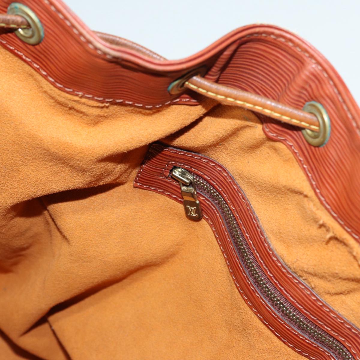 LOUIS VUITTON Epi Noe Shoulder Bag Kenya Brown M44028 LV 88506