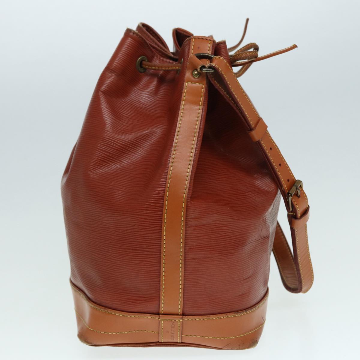 LOUIS VUITTON Epi Noe Shoulder Bag Kenya Brown M44028 LV 88506