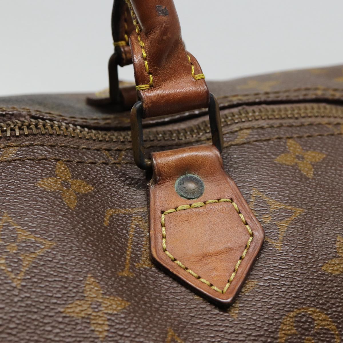 LOUIS VUITTON Monogram Speedy 35 Hand Bag Vintage M41524 LV 88540