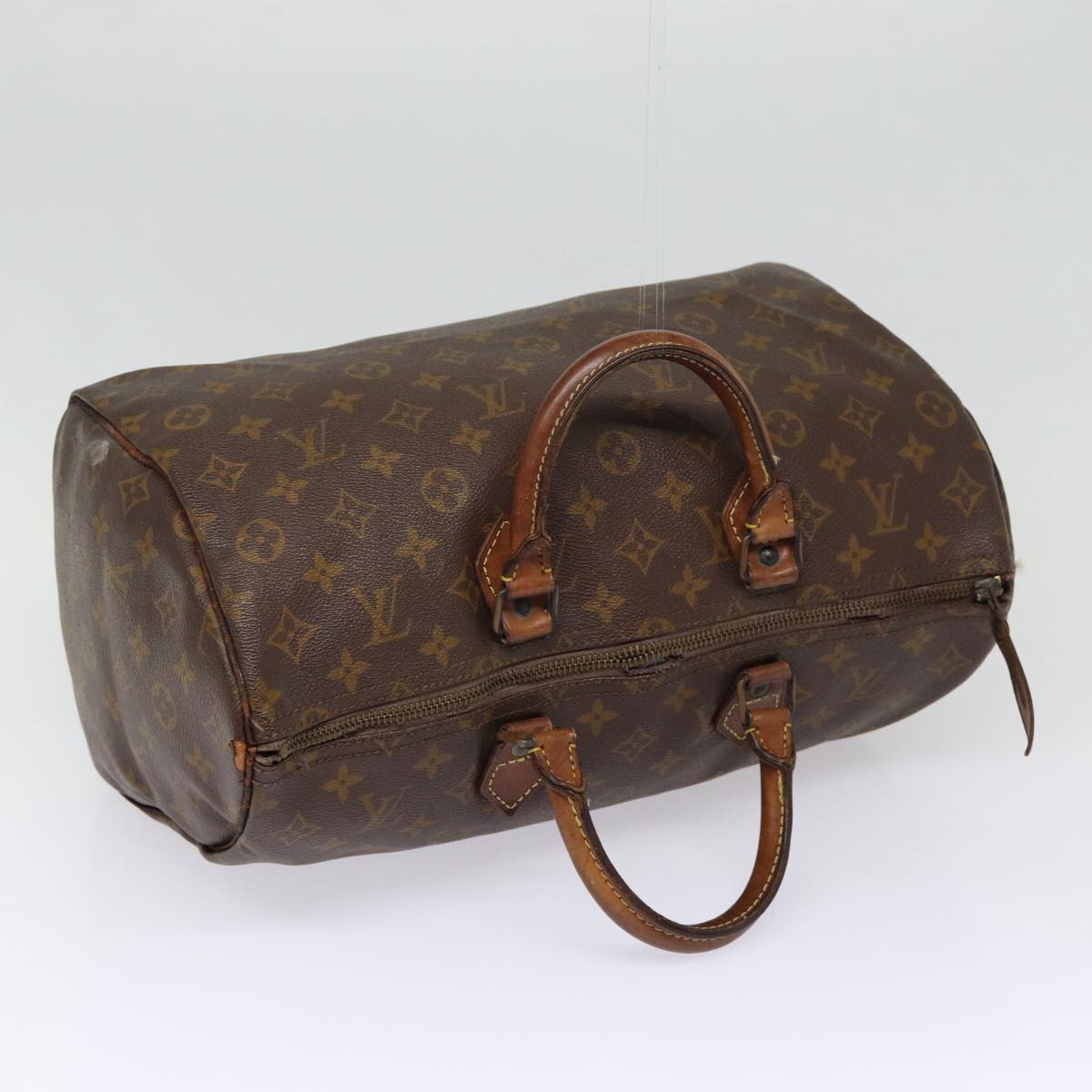 LOUIS VUITTON Monogram Speedy 35 Hand Bag Vintage M41524 LV 88540