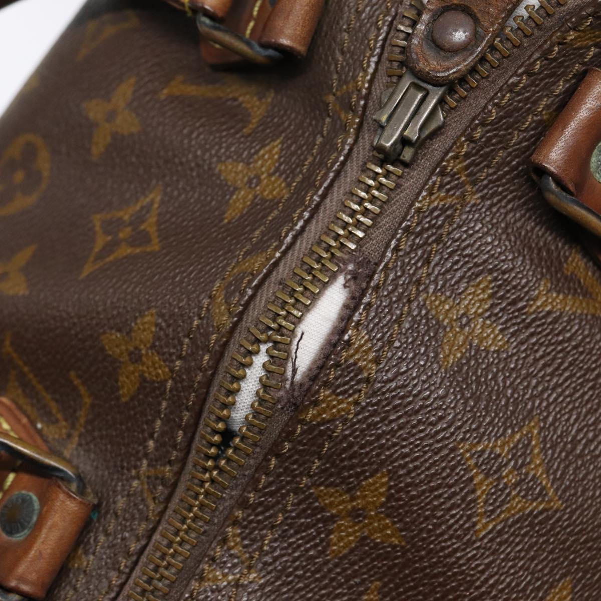 LOUIS VUITTON Monogram Speedy 35 Hand Bag Vintage M41524 LV 88540
