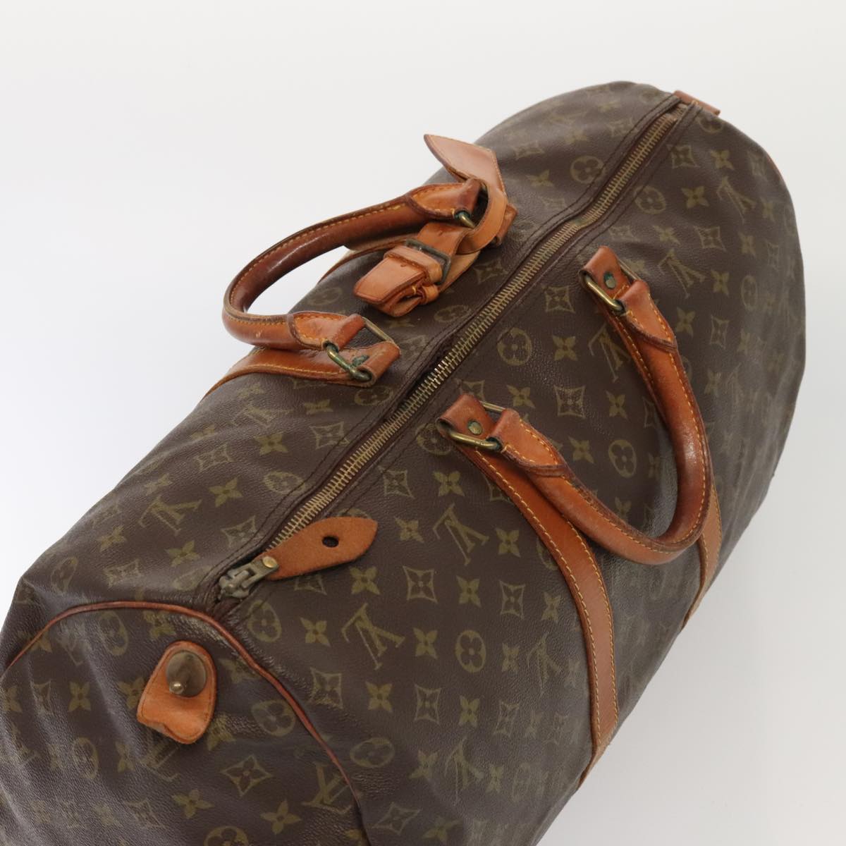 LOUIS VUITTON Monogram Keepall 50 Boston Bag Vintage M41426 LV 88541