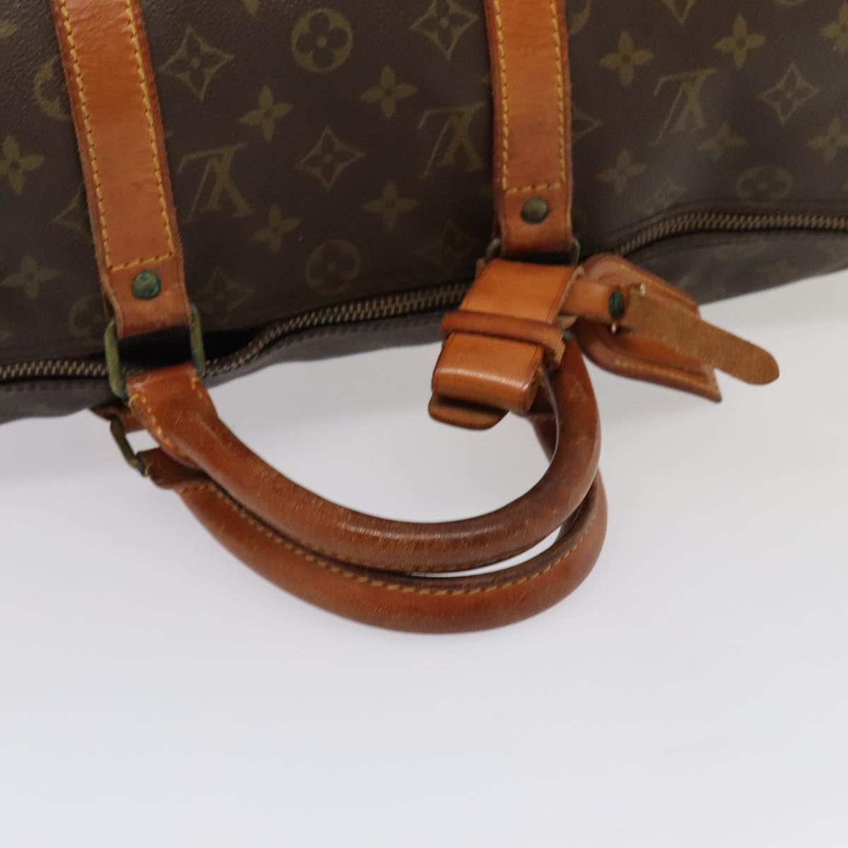 LOUIS VUITTON Monogram Keepall 50 Boston Bag Vintage M41426 LV 88541