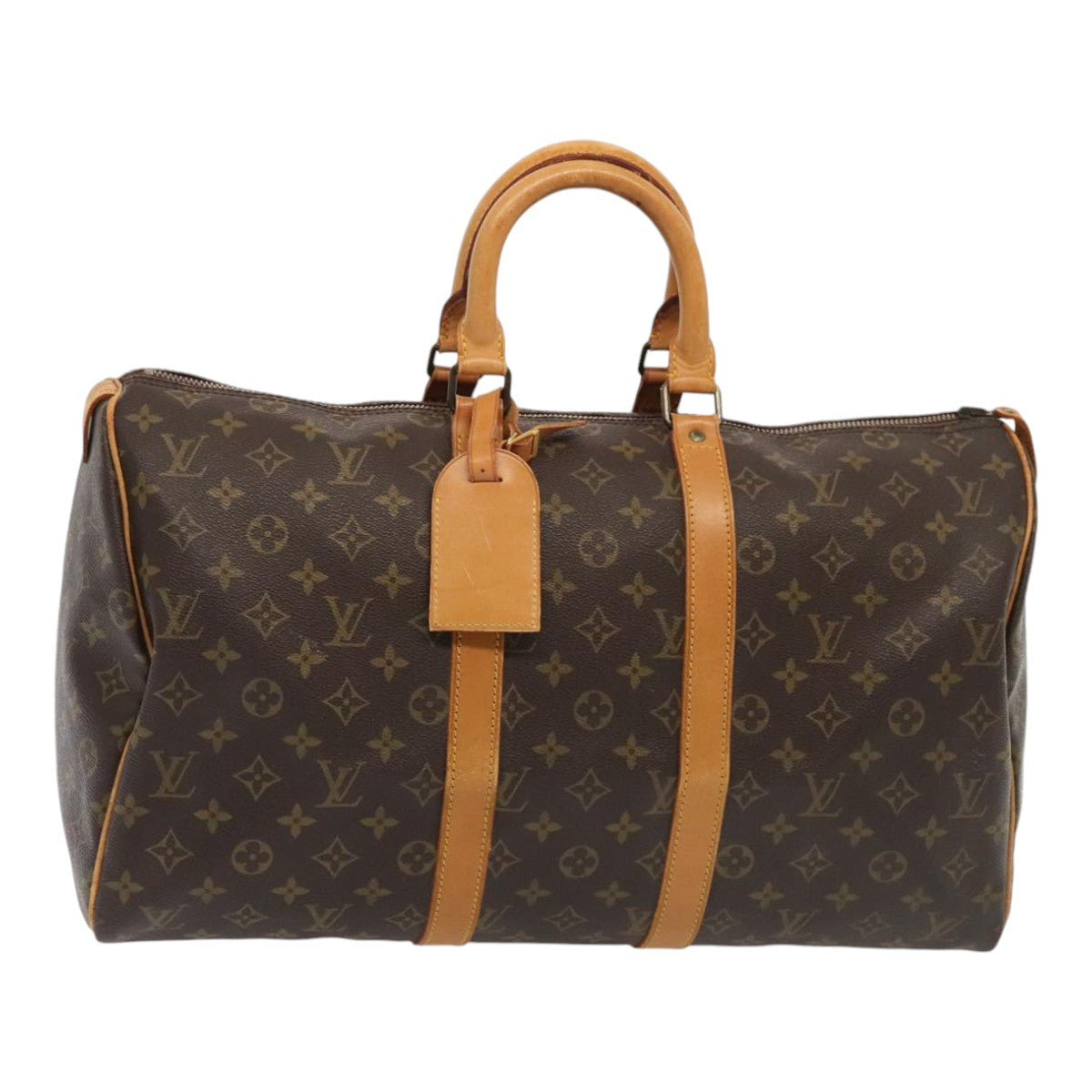 LOUIS VUITTON Monogram Keepall 45 Boston Bag Vintage M41428 LV 88542