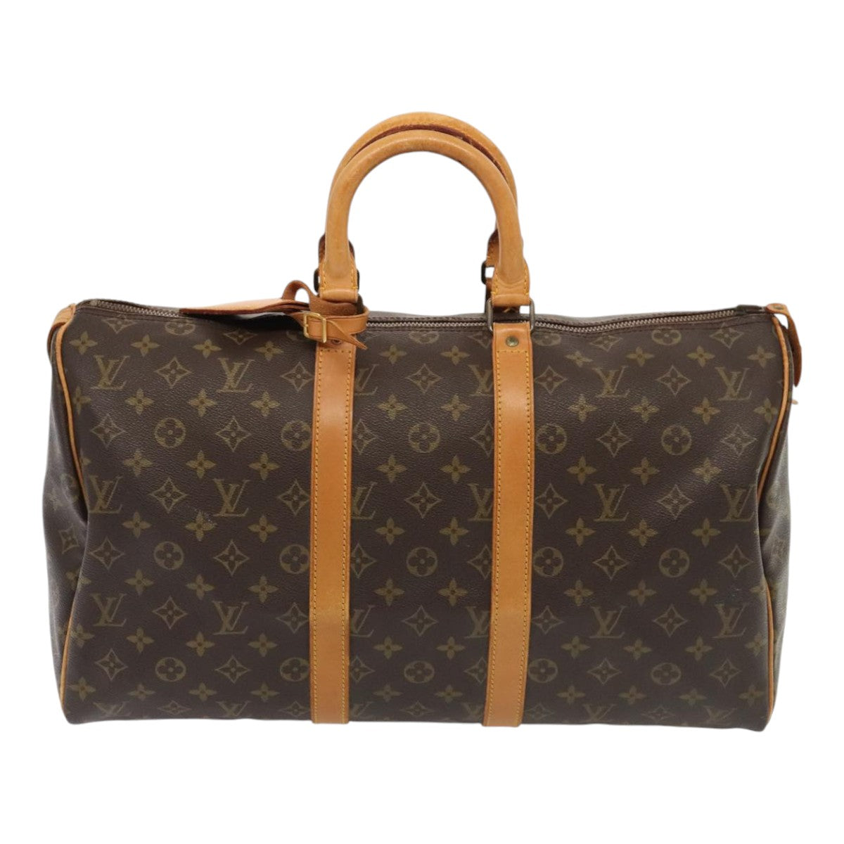 LOUIS VUITTON Monogram Keepall 45 Boston Bag Vintage M41428 LV 88542