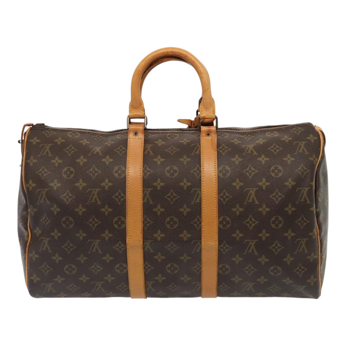 LOUIS VUITTON Monogram Keepall 45 Boston Bag Vintage M41428 LV 88542