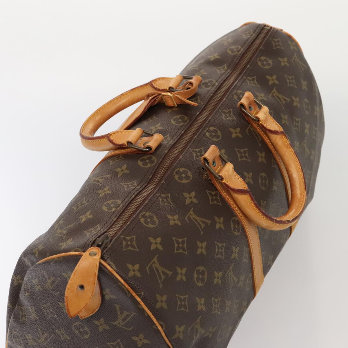 LOUIS VUITTON Monogram Keepall 45 Boston Bag Vintage M41428 LV 88542