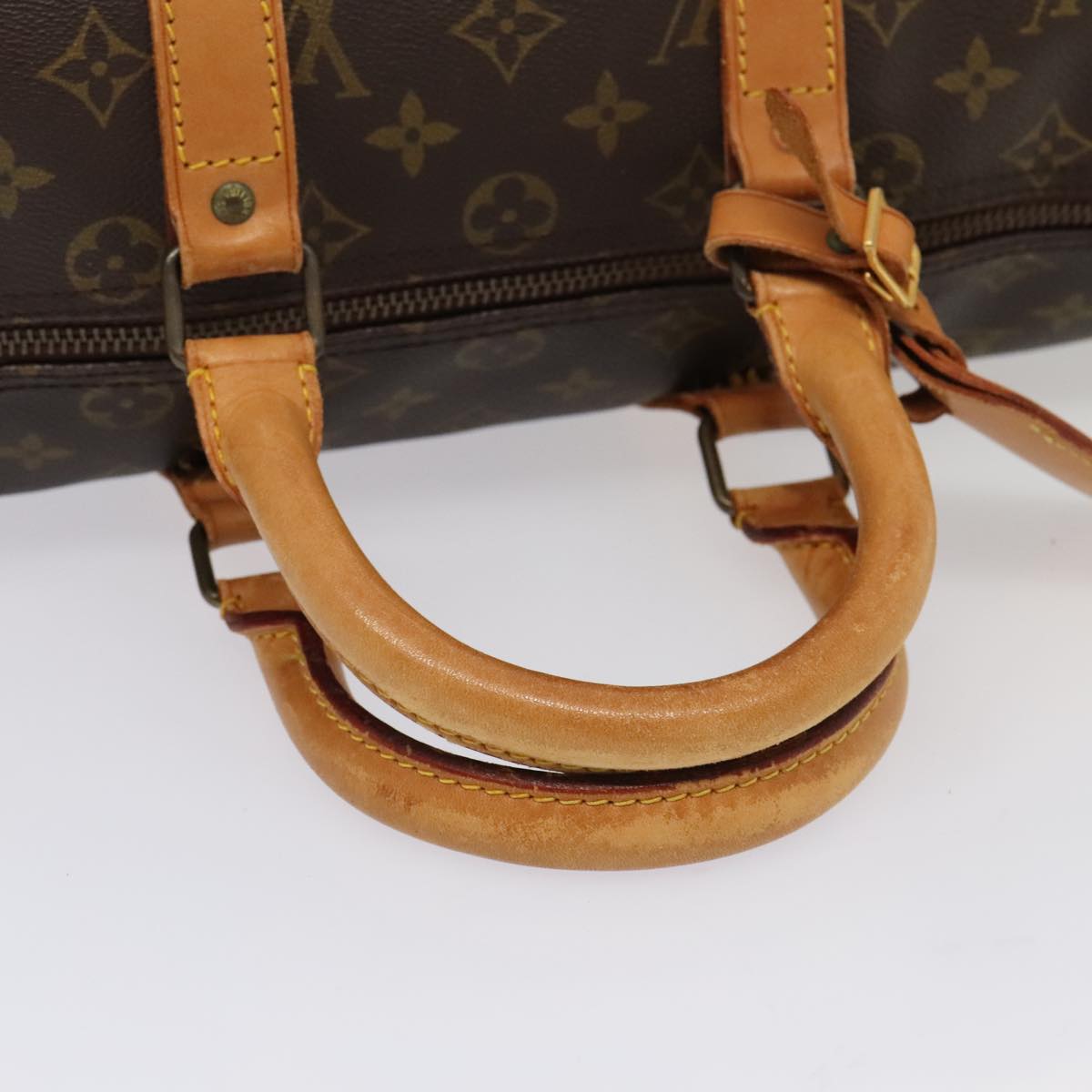 LOUIS VUITTON Monogram Keepall 45 Boston Bag Vintage M41428 LV 88542