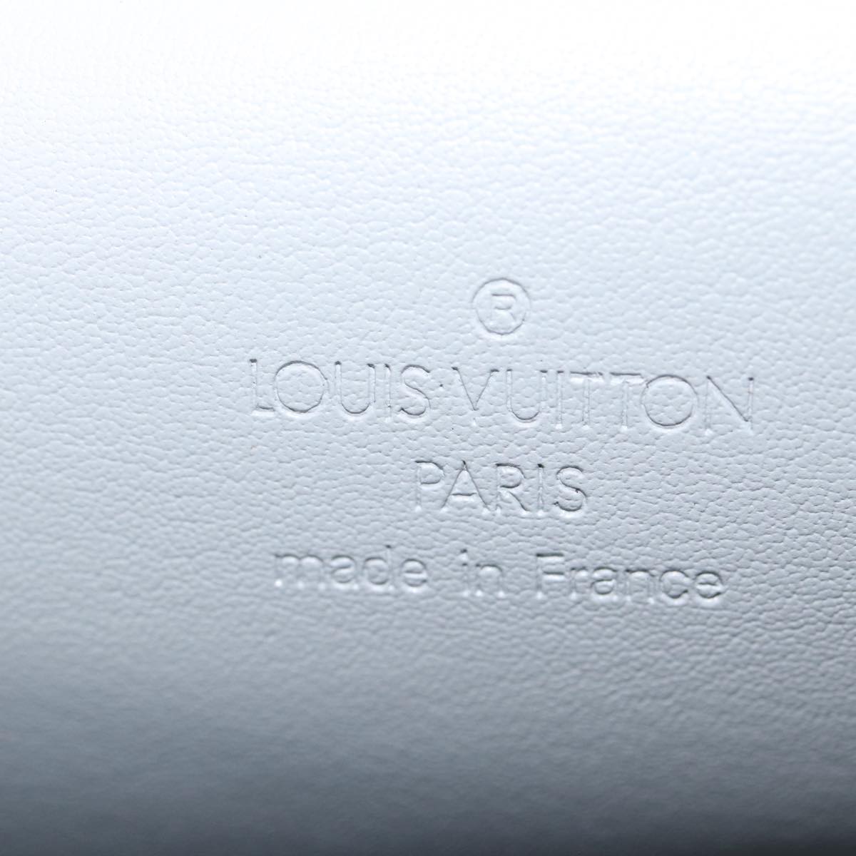 LOUIS VUITTON Monogram Vernis Spring Street Hand Bag Gris M91029 LV 88558