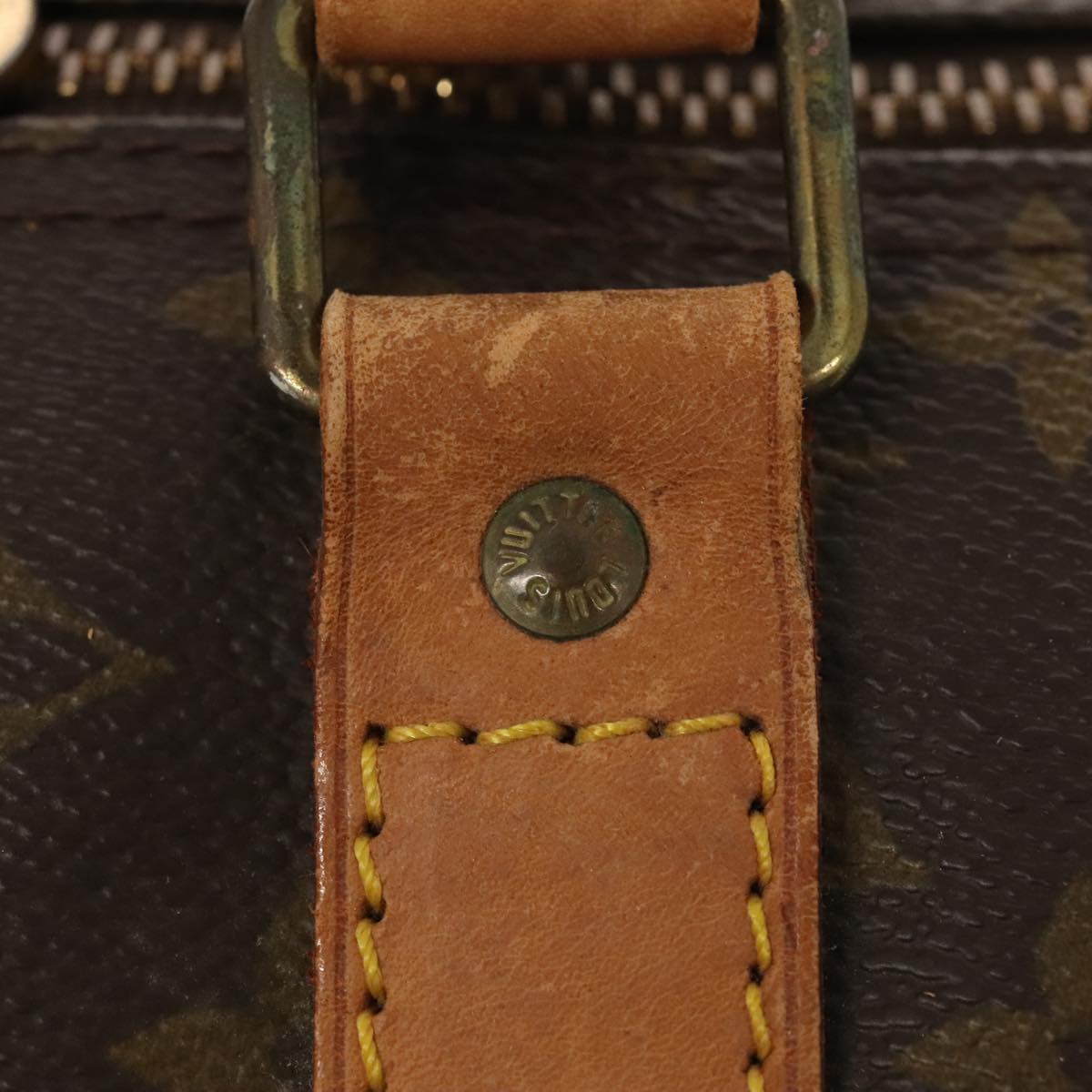 LOUIS VUITTON Monogram Keepall 60 Boston Bag M41422 LV 88579