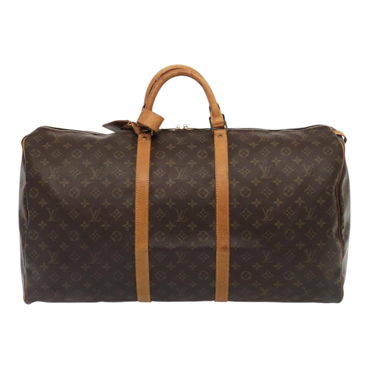 LOUIS VUITTON Monogram Keepall 60 Boston Bag M41422 LV 88579