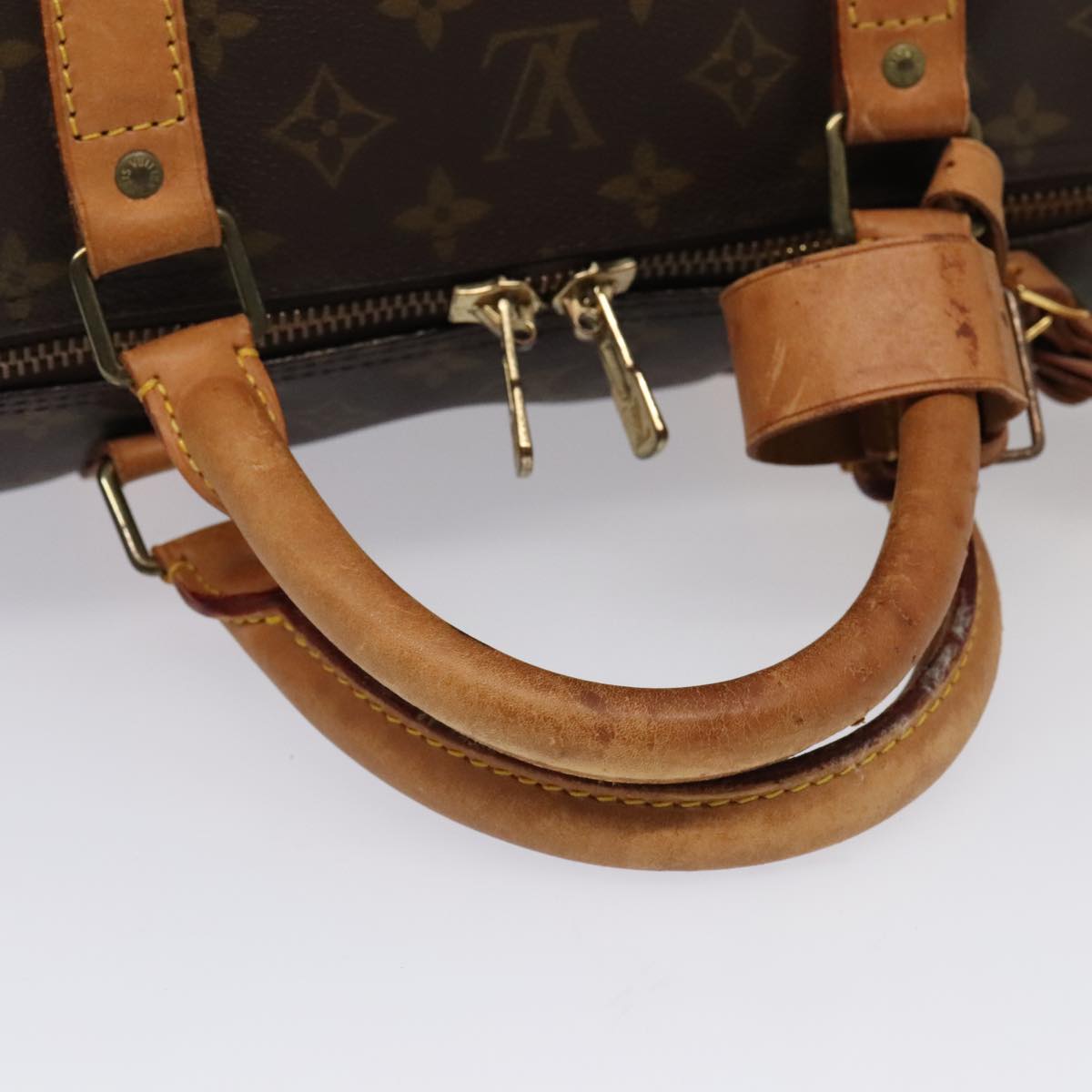 LOUIS VUITTON Monogram Keepall 60 Boston Bag M41422 LV 88579