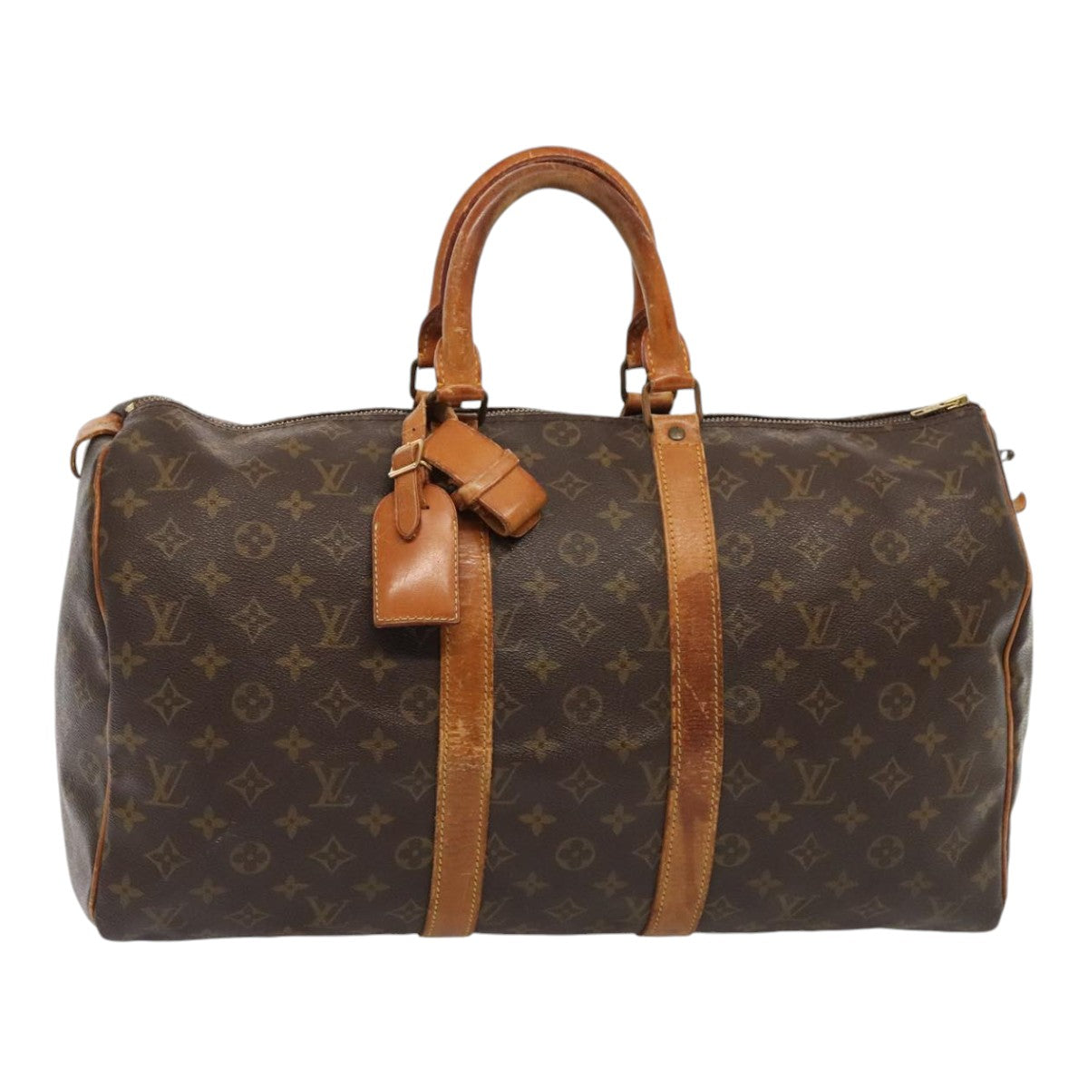 LOUIS VUITTON Monogram Keepall 45 Boston Bag Vintage M41428 LV 88580