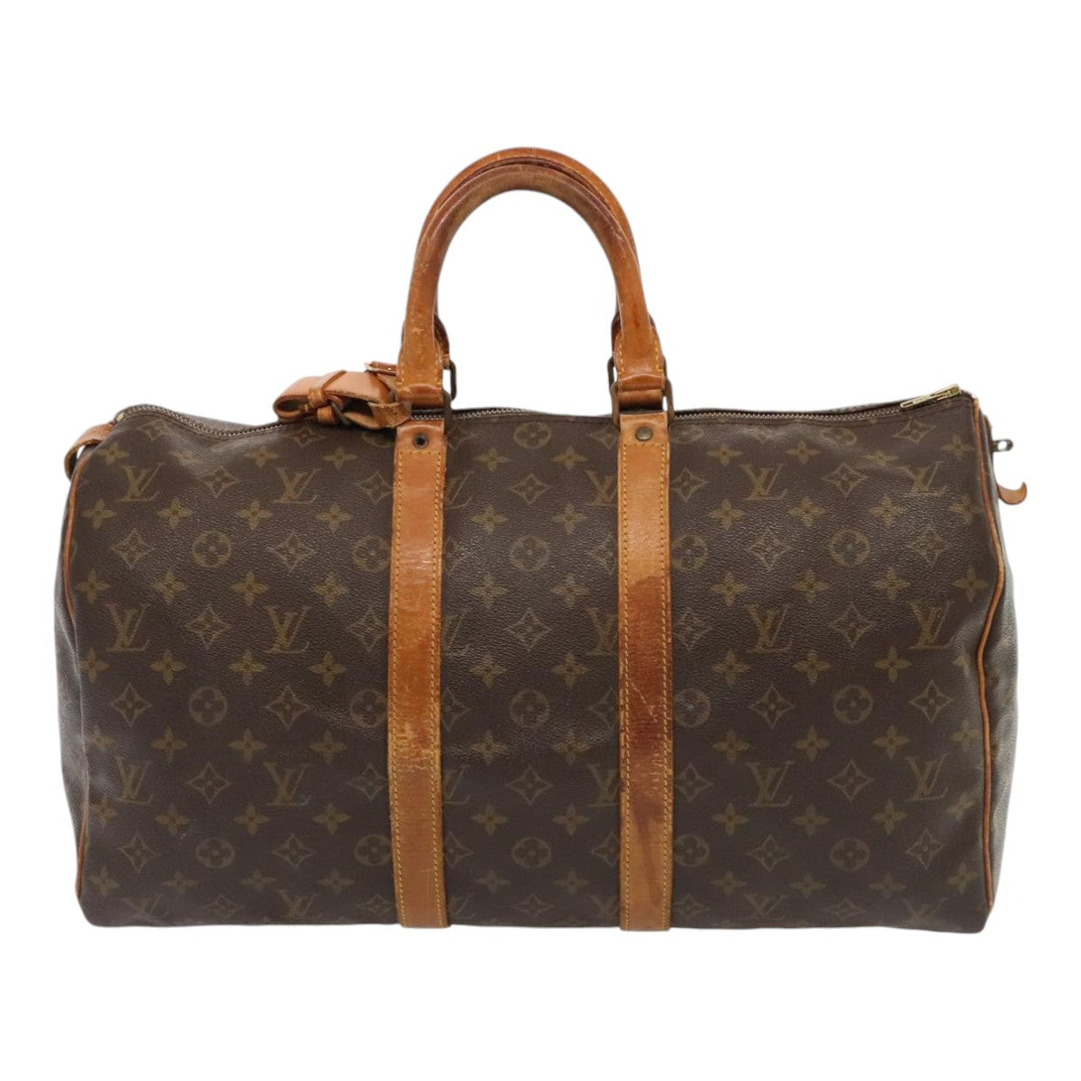 LOUIS VUITTON Monogram Keepall 45 Boston Bag Vintage M41428 LV 88580