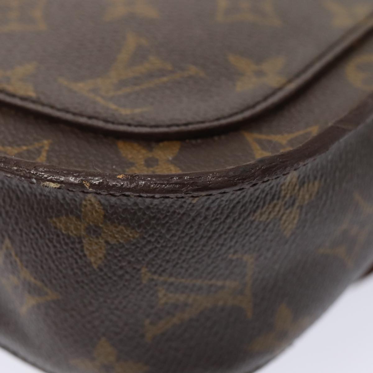 LOUIS VUITTON Monogram Saint Cloud GM Shoulder Bag M51242 LV 88587