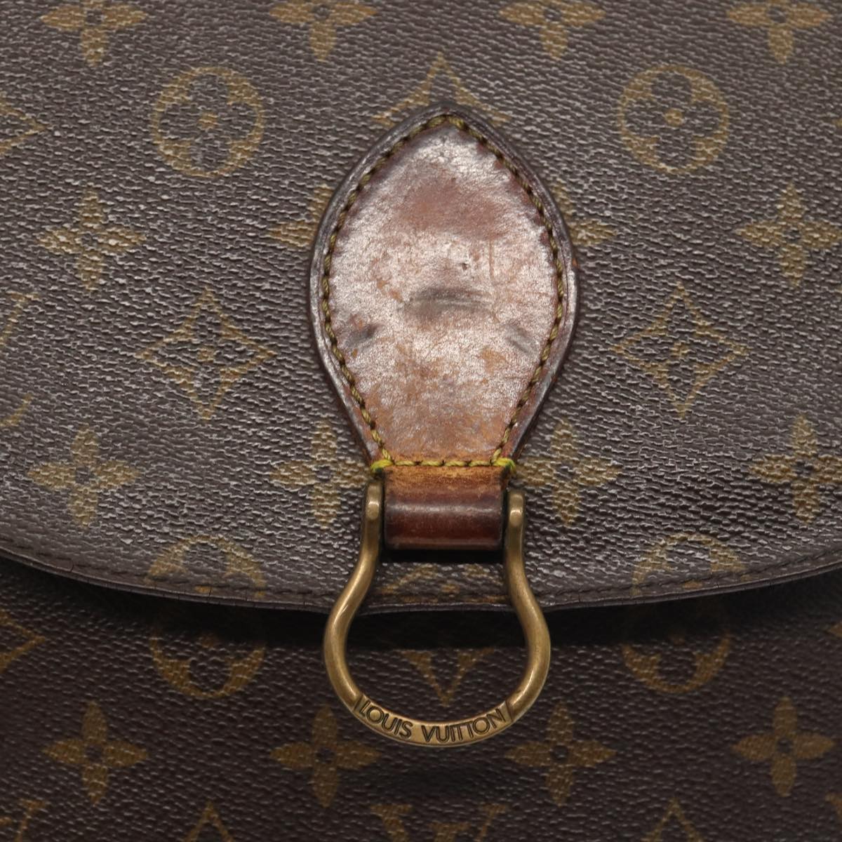 LOUIS VUITTON Monogram Saint Cloud GM Shoulder Bag M51242 LV 88587