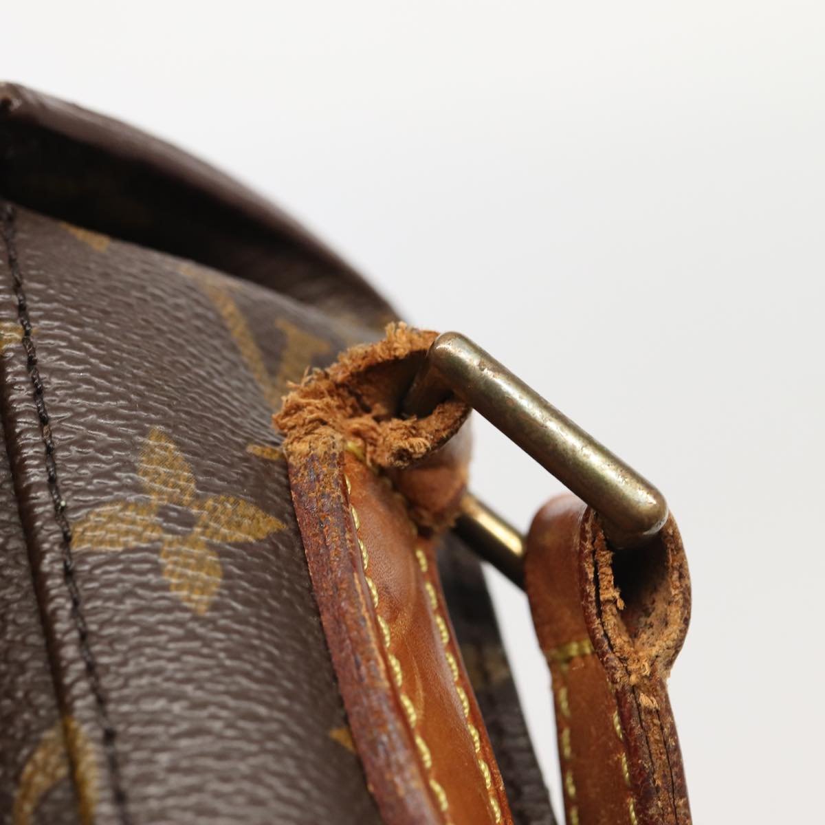 LOUIS VUITTON Monogram Saint Cloud GM Shoulder Bag M51242 LV 88587