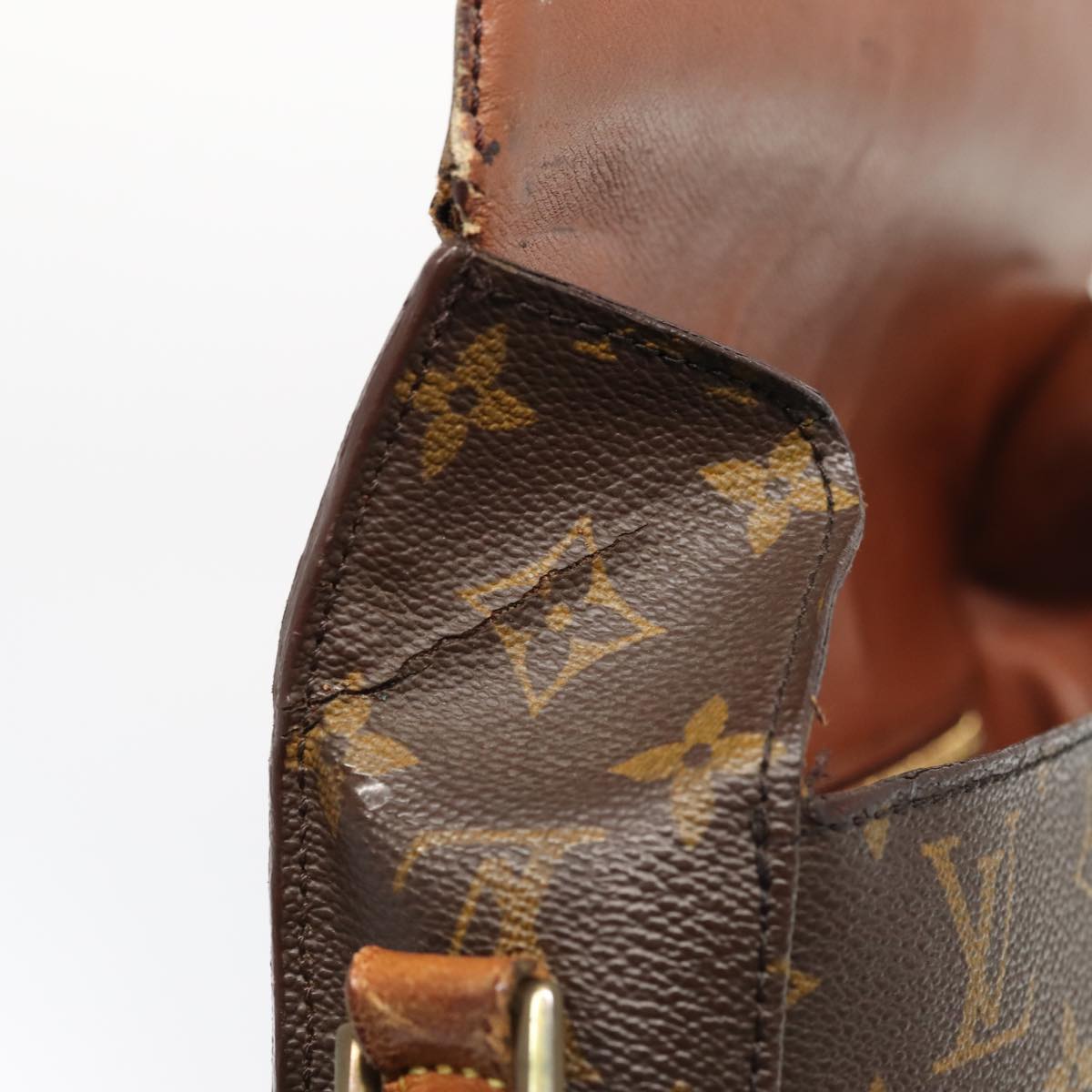 LOUIS VUITTON Monogram Saint Cloud GM Shoulder Bag M51242 LV 88587