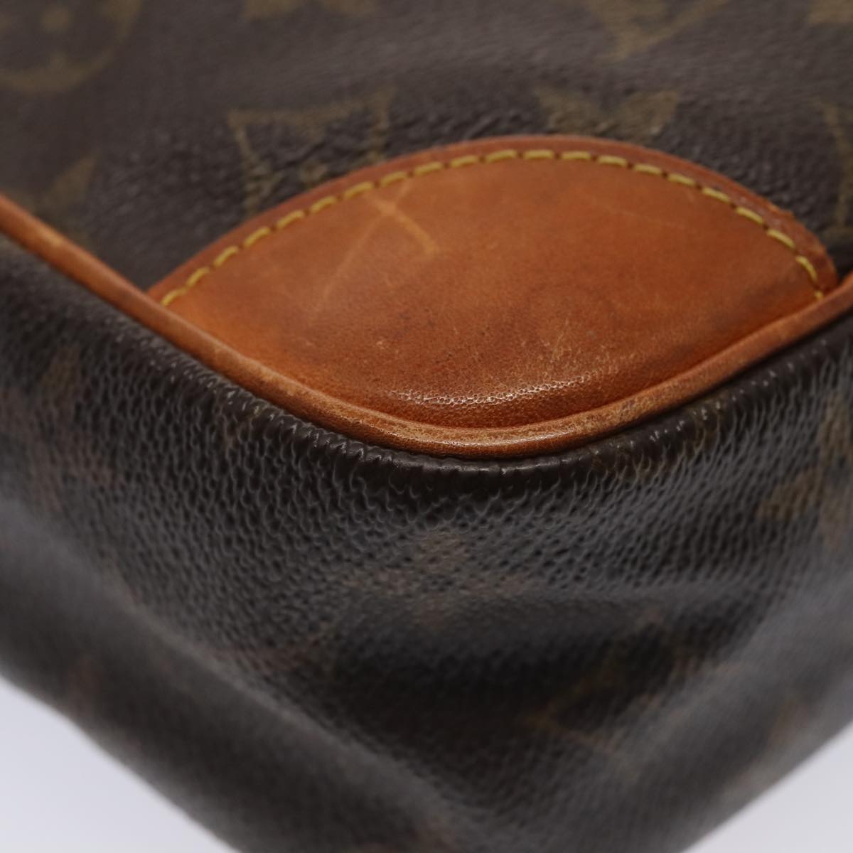 LOUIS VUITTON Monogram Compiegne 28 Clutch Bag M51845 LV 88593