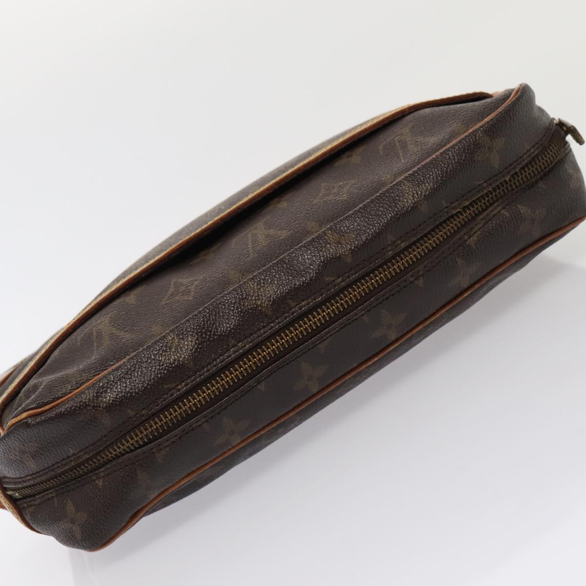 LOUIS VUITTON Monogram Compiegne 28 Clutch Bag M51845 LV 88593