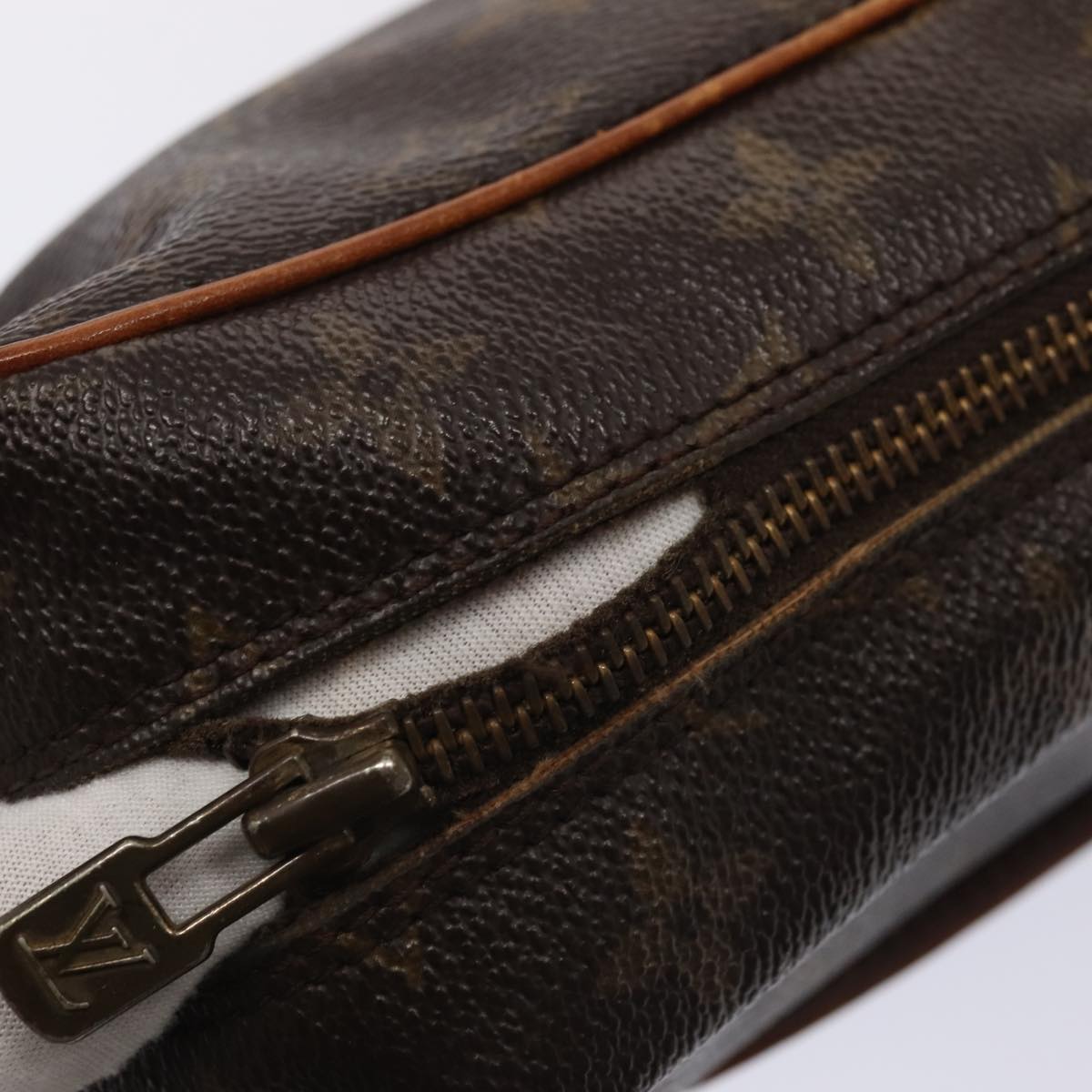 LOUIS VUITTON Monogram Compiegne 28 Clutch Bag M51845 LV 88593