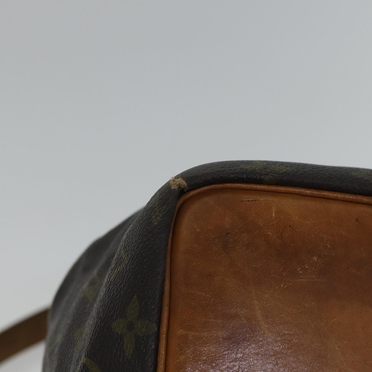 LOUIS VUITTON Monogram Petit Noe Shoulder Bag M42226 LV 88616