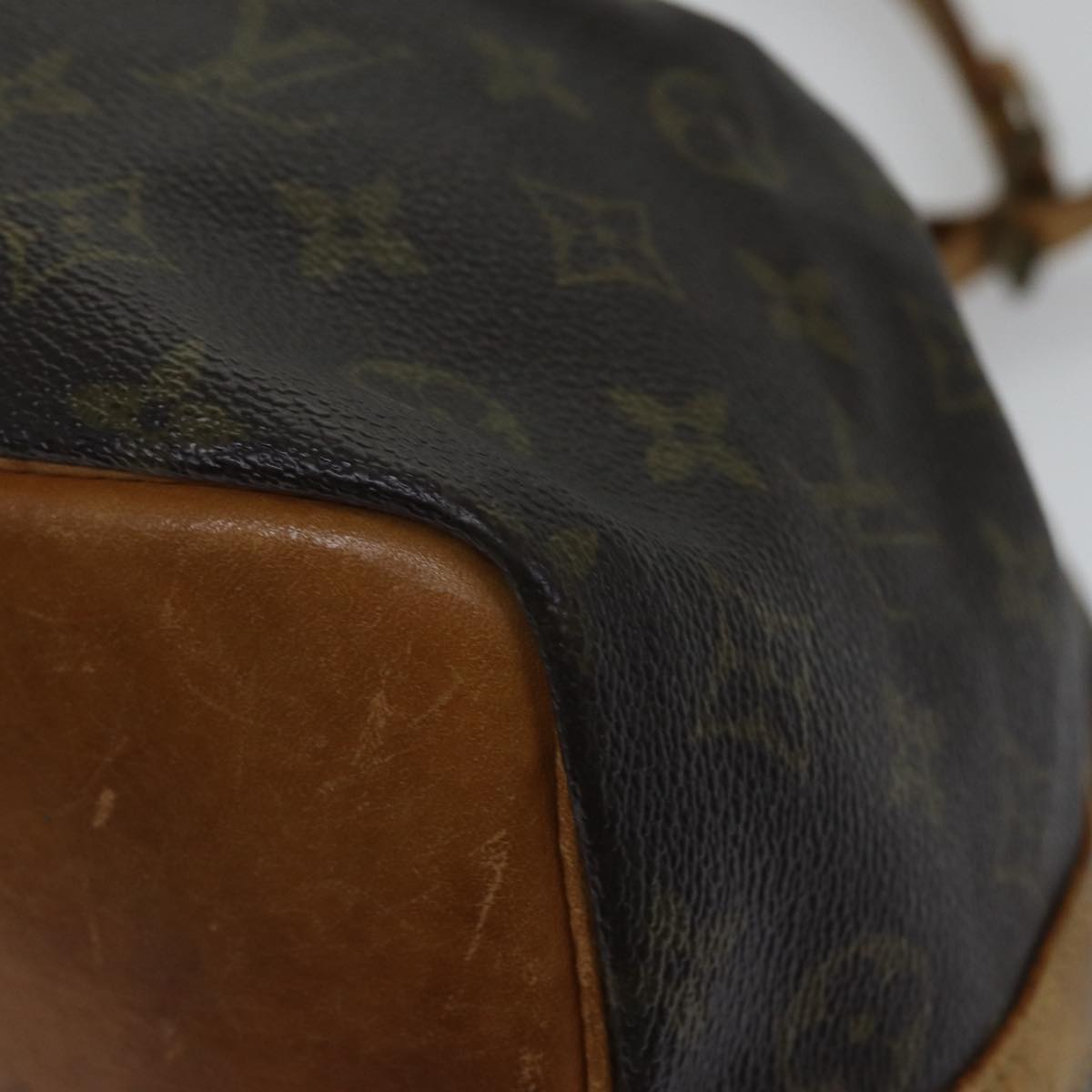 LOUIS VUITTON Monogram Petit Noe Shoulder Bag M42226 LV 88616