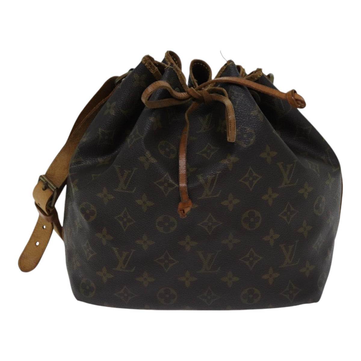 LOUIS VUITTON Monogram Petit Noe Shoulder Bag M42226 LV 88616
