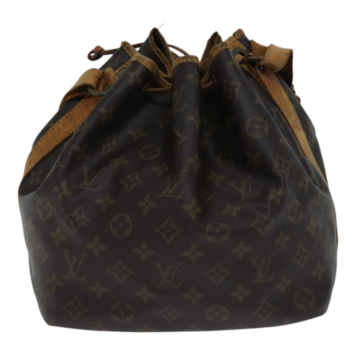 LOUIS VUITTON Monogram Petit Noe Shoulder Bag M42226 LV 88616