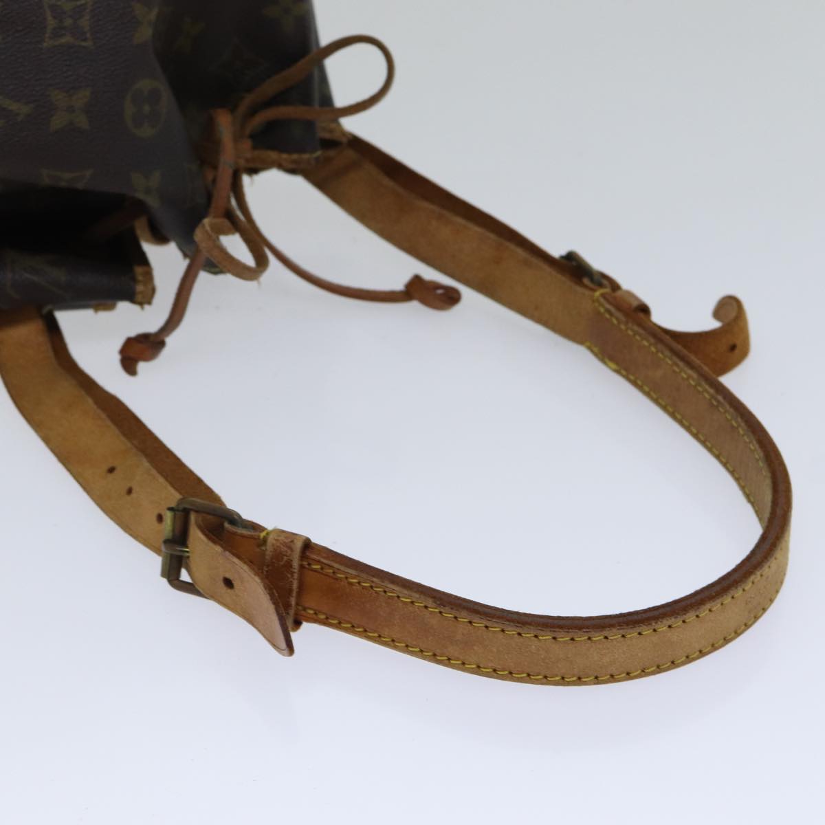LOUIS VUITTON Monogram Petit Noe Shoulder Bag M42226 LV 88616