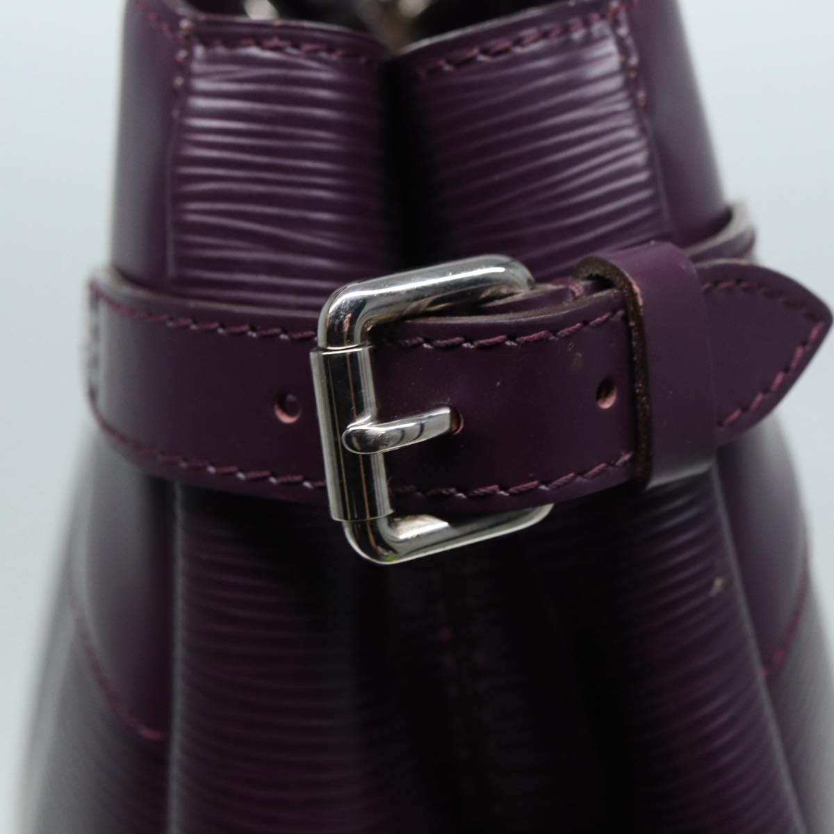 LOUIS VUITTON Epi Passy PM Hand Bag Purple Cassis M5926K LV 88620