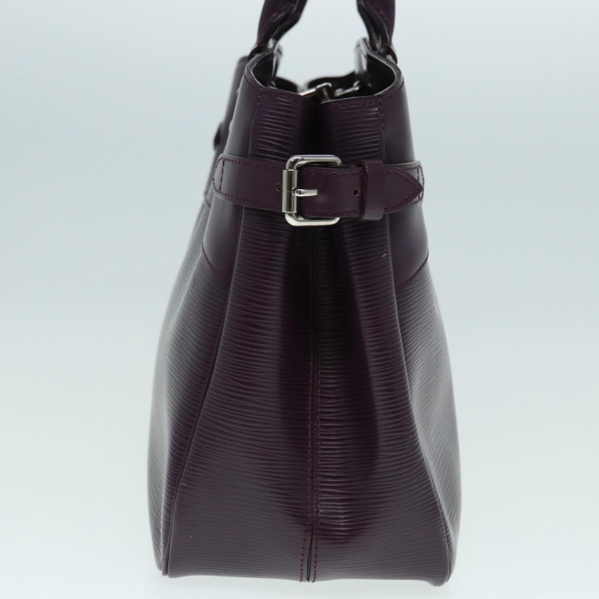 LOUIS VUITTON Epi Passy PM Hand Bag Purple Cassis M5926K LV 88620