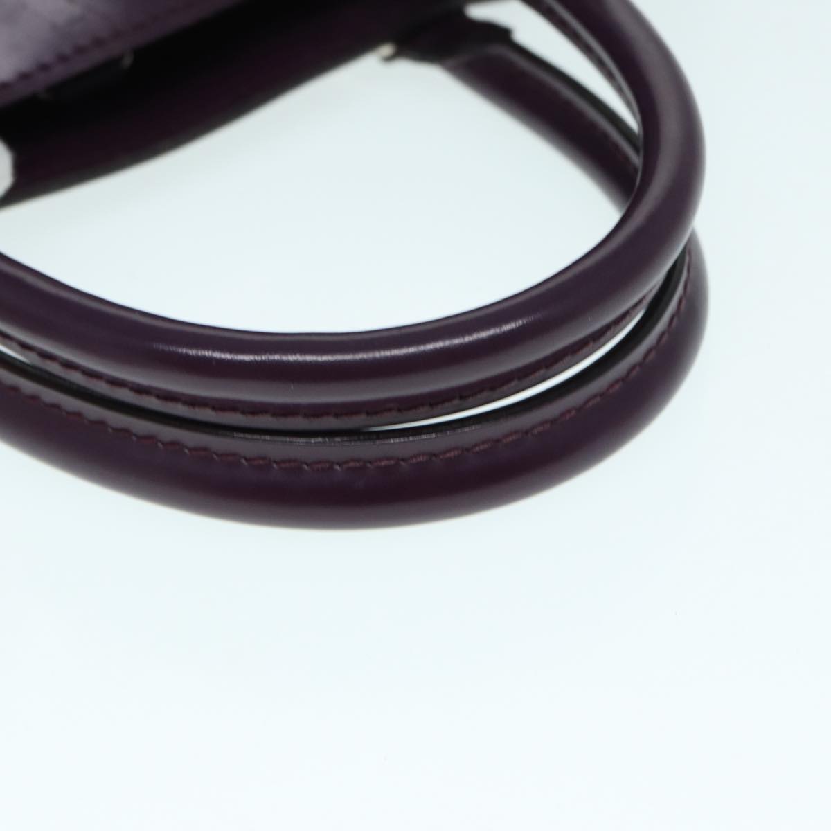 LOUIS VUITTON Epi Passy PM Hand Bag Purple Cassis M5926K LV 88620