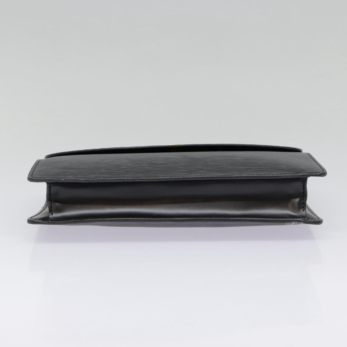 LOUIS VUITTON Epi Montaigne 23 Clutch Bag Black M52662 LV 88630